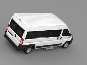 peugeot boxer window van l3h2 2006-2014 3D Model