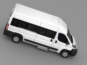 peugeot boxer window van l3h2 2006-2014 Modelo 3D