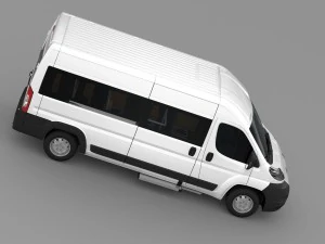 peugeot boxer window van l3h2 2006-2014 3D Model