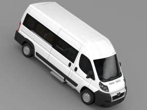 peugeot boxer window van l3h2 2006-2014 3D Model