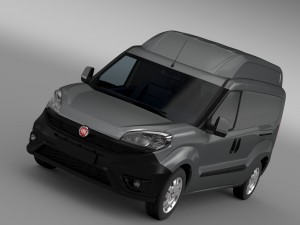 fiat doblo xl 263 2015 Modelo 3D
