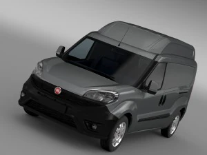 fiat doblo xl 263 2015 3D Model