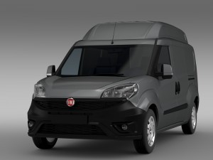 fiat doblo xl 263 2015 Modelo 3D