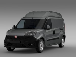 fiat doblo xl 263 2015 Modelo 3D