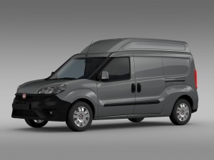 fiat doblo xl 263 2015 Modelo 3D