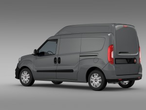 fiat doblo xl 263 2015 Modelo 3D