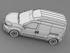 fiat doblo xl 263 2015 Modelo 3D