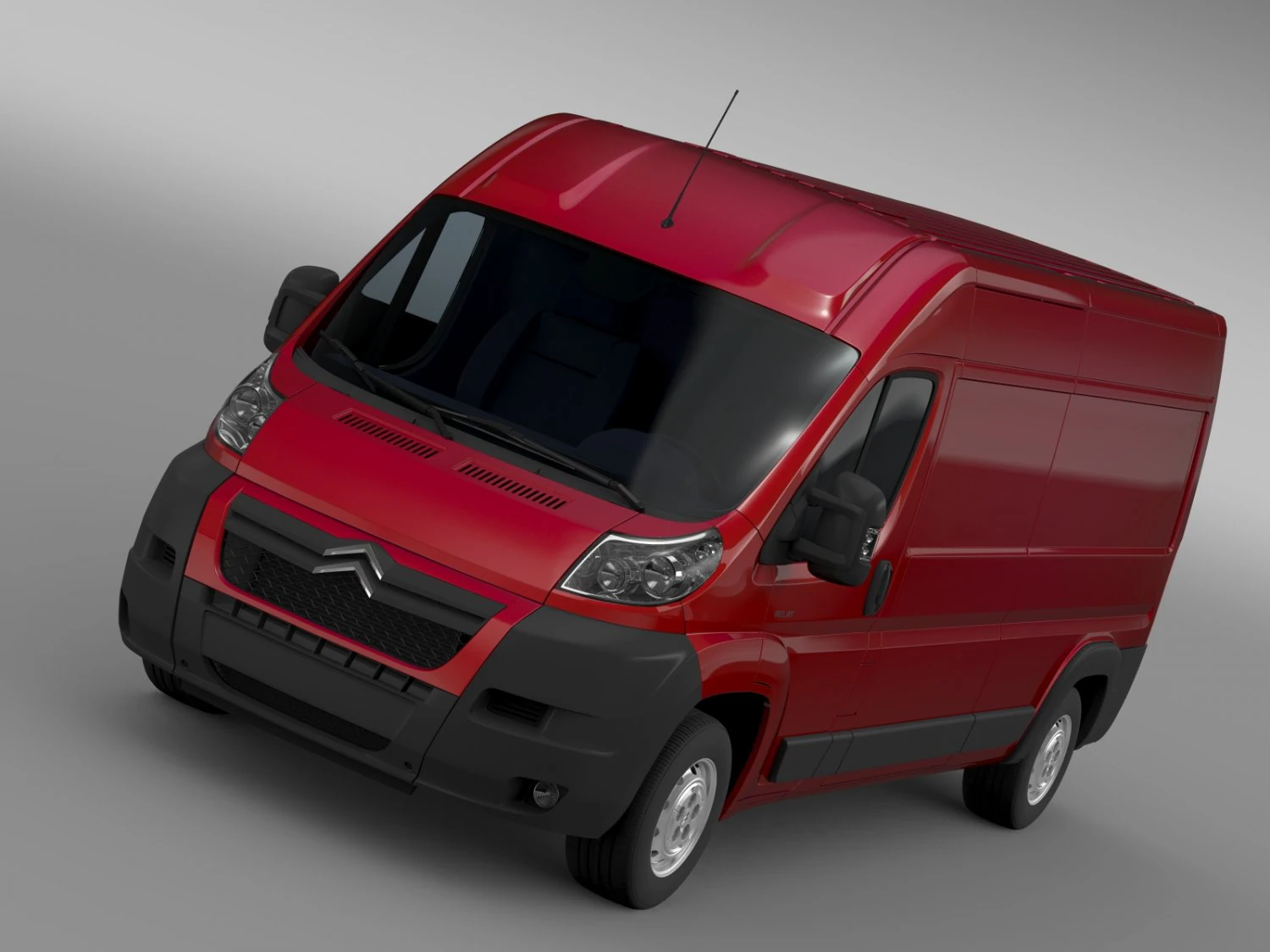 citroen relay van l3h2 2006-2014 3D Model .c4d .max .obj .3ds .fbx .stl .blend 