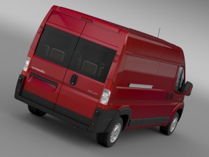 citroen relay van l3h2 2006-2014 3D Model