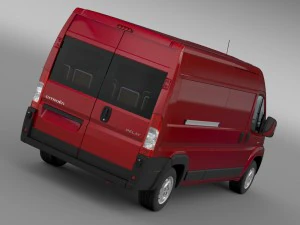 citroen relay van l3h2 2006-2014 3D Model