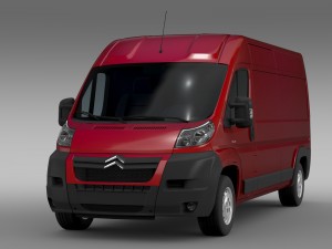 citroen relay van l3h2 2006-2014 3D Model