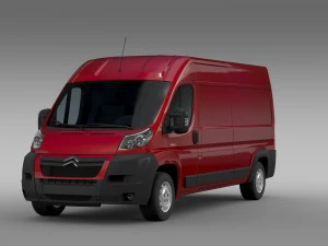 citroen relay van l3h2 2006-2014 3D Model
