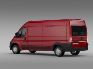 citroen relay van l3h2 2006-2014 3D Model