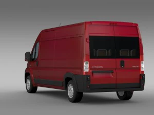 citroen relay van l3h2 2006-2014 3D Model