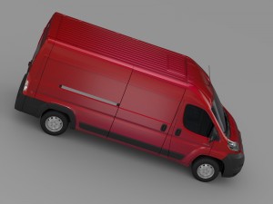citroen relay van l3h2 2006-2014 3D Model