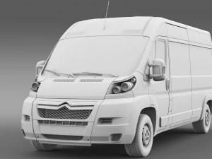citroen relay van l3h2 2006-2014 3D Model