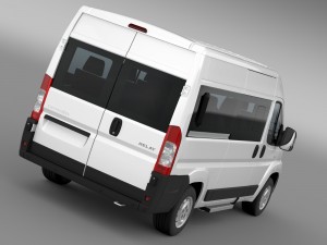 citroen relay window van l2h2 2006-2014 Model 3D