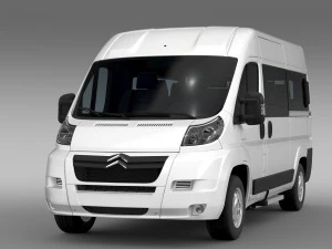 citroen relay window van l2h2 2006-2014 3D Model