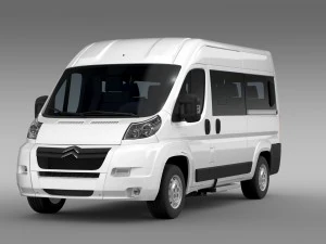 citroen relay window van l2h2 2006-2014 3D Model