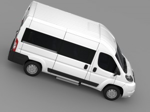citroen relay window van l2h2 2006-2014 Model 3D