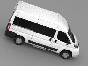 citroen relay window van l2h2 2006-2014 3D Model