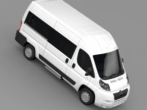 citroen relay window van l2h2 2006-2014 3D Model