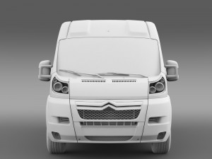 citroen relay window van l2h2 2006-2014 Model 3D