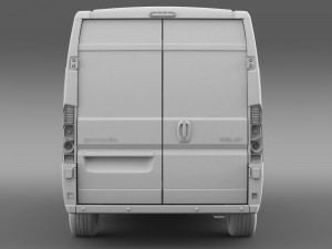 citroen relay window van l2h2 2006-2014 Model 3D