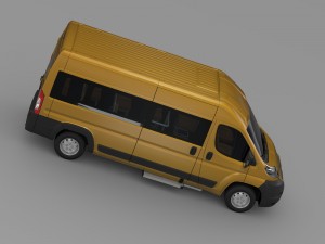citroen relay window van l3h2 2006-2014 3D Model