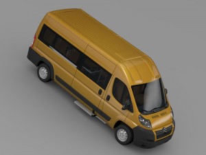 citroen relay window van l3h2 2006-2014 3D Model
