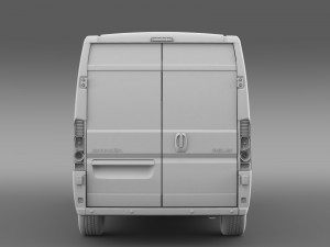 citroen relay window van l3h2 2006-2014 3D Model