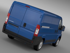 citroen relay van l1h1 2006-2014 3Dモデル