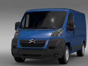 citroen relay van l1h1 2006-2014 3Dモデル