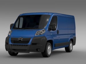 citroen relay van l1h1 2006-2014 3Dモデル
