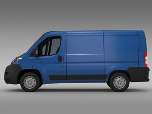 citroen relay van l1h1 2006-2014 3Dモデル