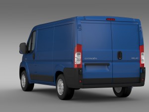 citroen relay van l1h1 2006-2014 3Dモデル