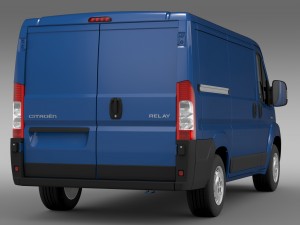 citroen relay van l1h1 2006-2014 3Dモデル