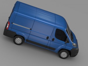 citroen relay van l1h1 2006-2014 3Dモデル