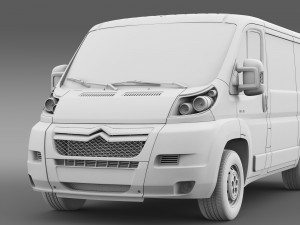citroen relay van l1h1 2006-2014 3Dモデル