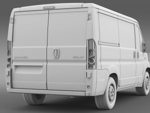 citroen relay van l1h1 2006-2014 3Dモデル