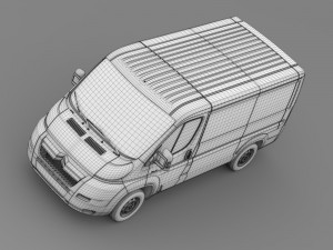 citroen relay van l1h1 2006-2014 3Dモデル