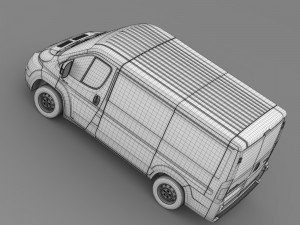 citroen relay van l1h1 2006-2014 3Dモデル