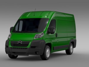 citroen relay van l2h2 2006-2014 Model 3D