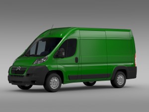 citroen relay van l2h2 2006-2014 Model 3D