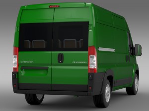 citroen relay van l2h2 2006-2014 Model 3D