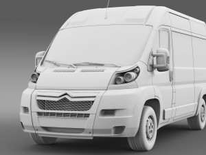 citroen relay van l2h2 2006-2014 Model 3D