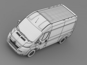 citroen relay van l2h2 2006-2014 Model 3D