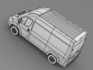 citroen relay van l2h2 2006-2014 Model 3D