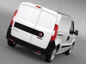 fiat doblo cargo 263 2015 Modelo 3D