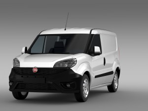 fiat doblo cargo 263 2015 Modelo 3D